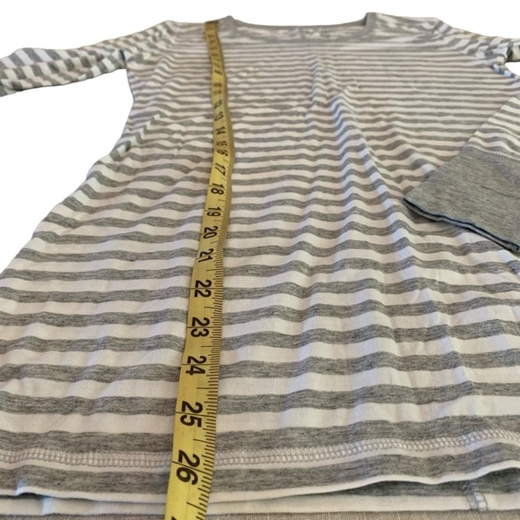 xsmall‎ striped long sleeve white grey heather - Picture 9 of 9